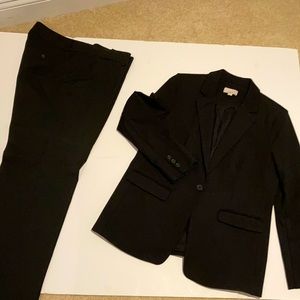 Ann Taylor Loft black suit